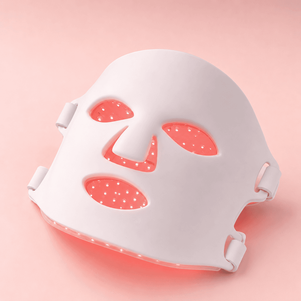 GlowShield LED Red Light Therapy Face Mask